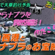 世界遺産で天草釣行予告　三角西港とナブラお宝映像（こんなの初めて、ドローン空撮）KOKOMITEフィッシング F001-予告